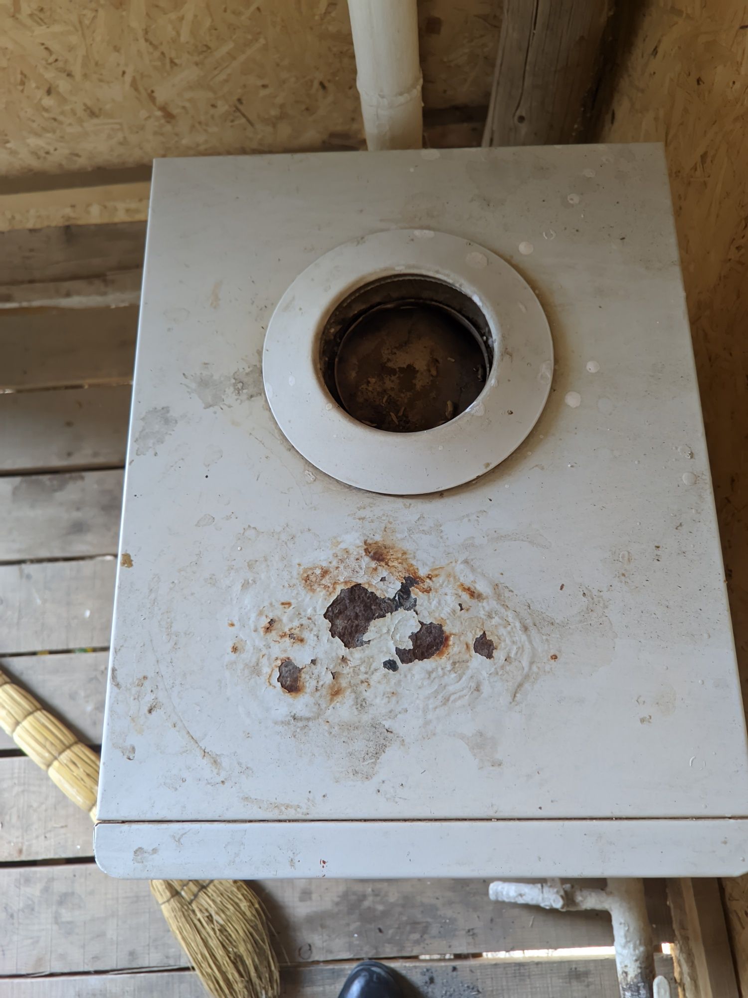 Газовый печь для отопления 120 м²