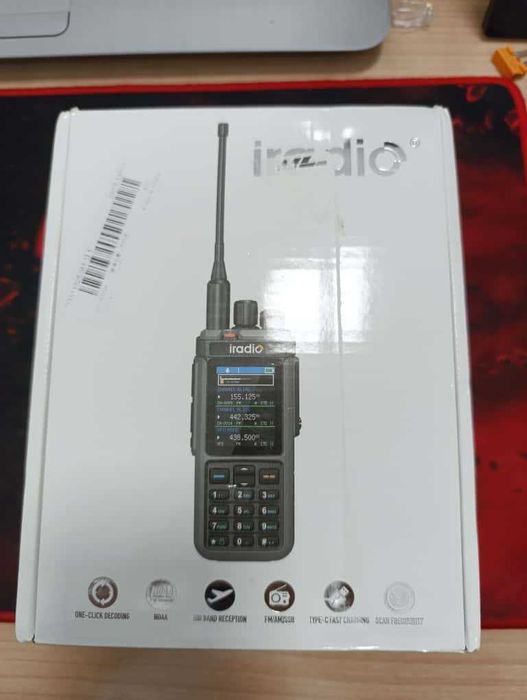 Statie radio IRadio UV98 Plus 10W emisie receptie in banda CB