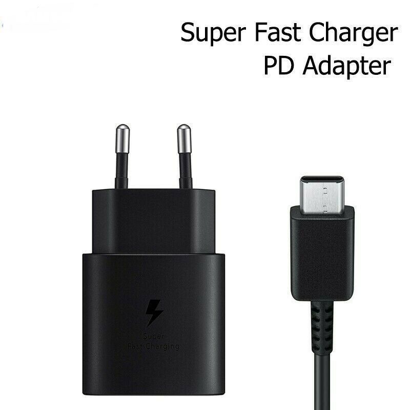 Incarcator Super Fast Chager + Cablu Type C Compatibil Samsung