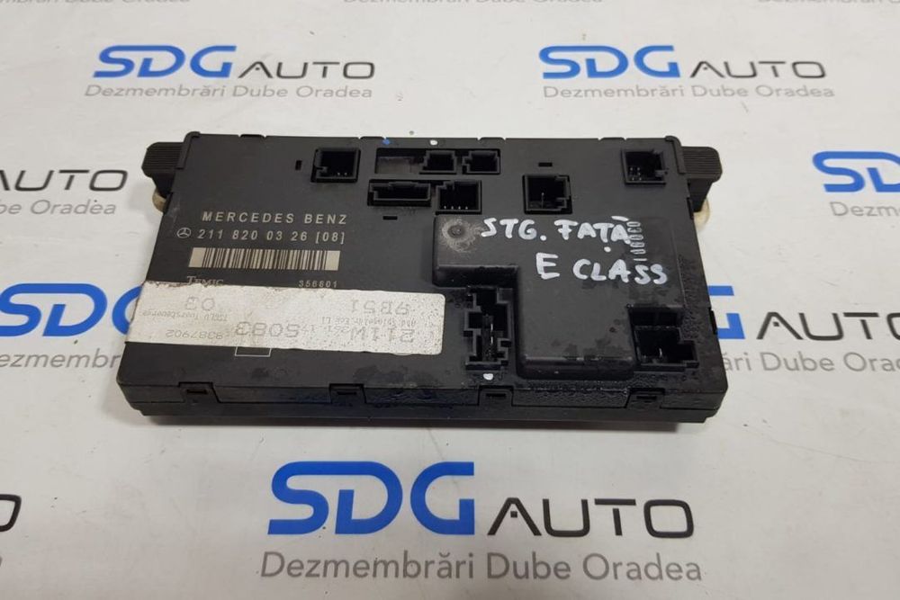 Calculator confort stanga fata a2118200326 Mercedes E-Class W211 2002-2008