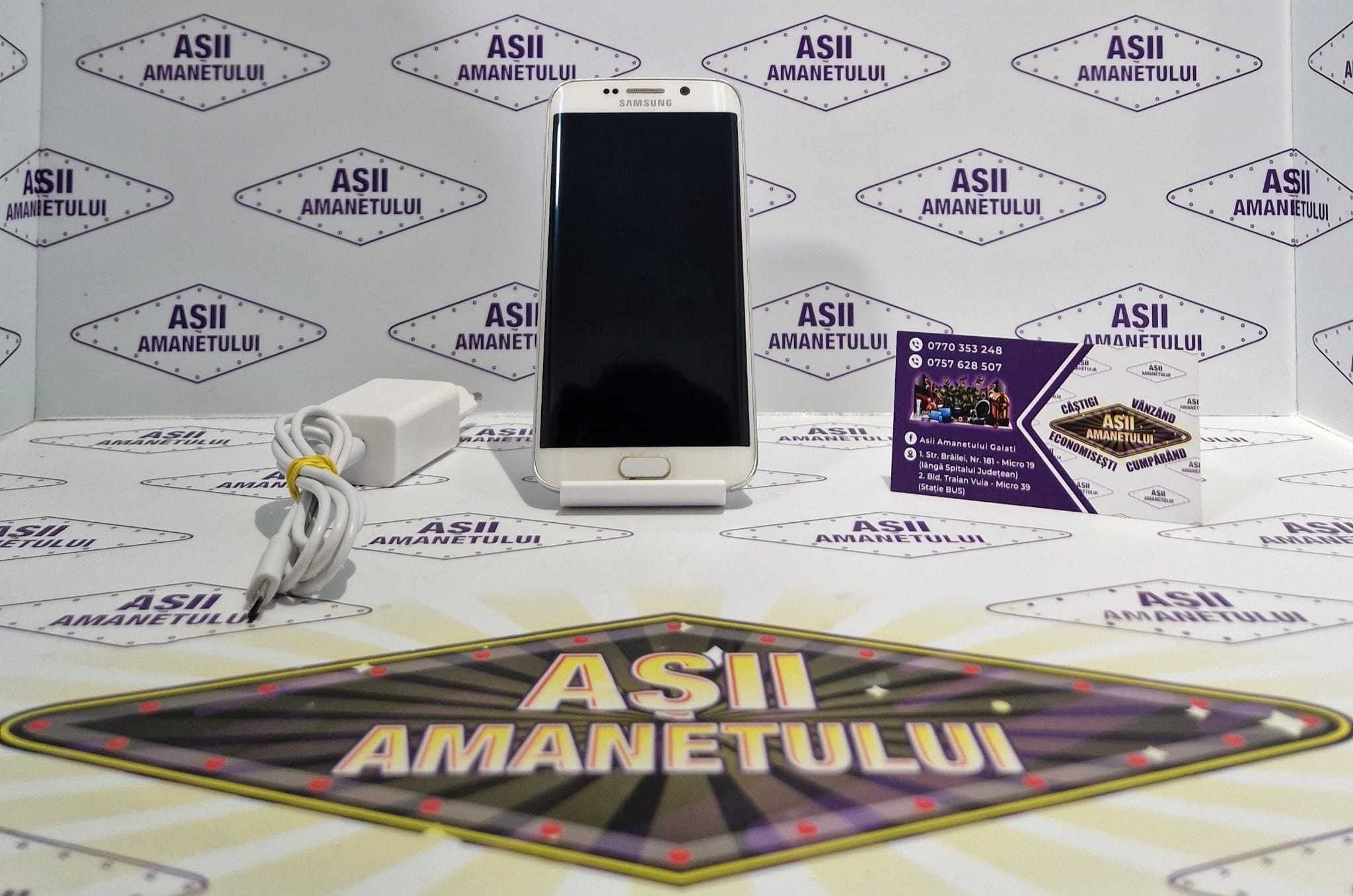 Telefon mobil Samsung Galaxy S6 Edge, 64GB, 4G, Alb