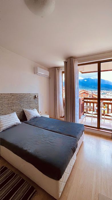 Студио под наем в Банско с камина и прекрасна гледка