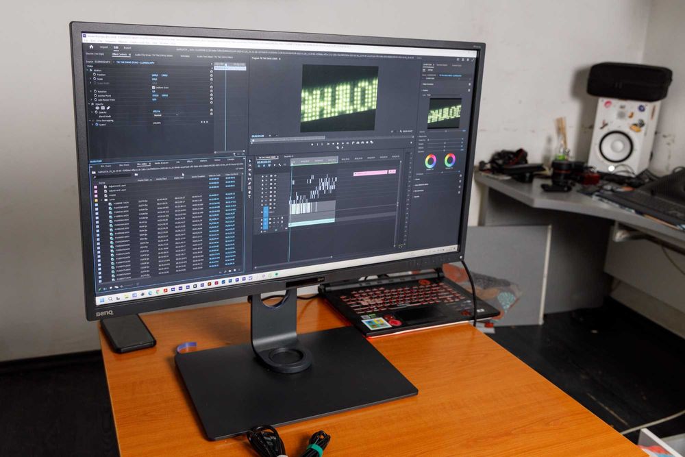 Професионален монитор - 32" BenQ PD3200Q - 2K QHD