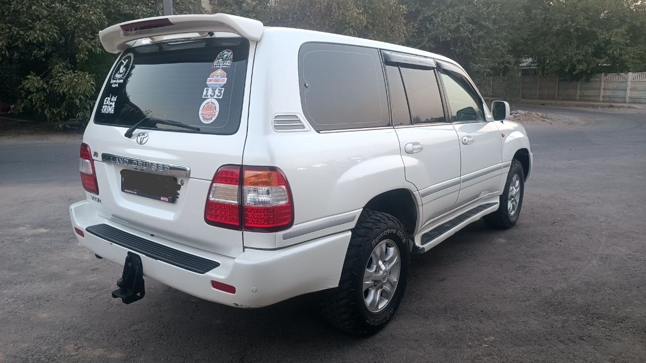 Toyota Lad cruiser 100. Два бака