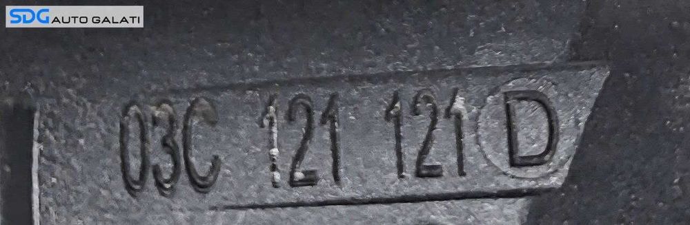 Corp Carcasa Termostat Volkswagen Golf 6 1.4 TSI CAXA 2008 - 2014 Cod 03C121121D [L7324]