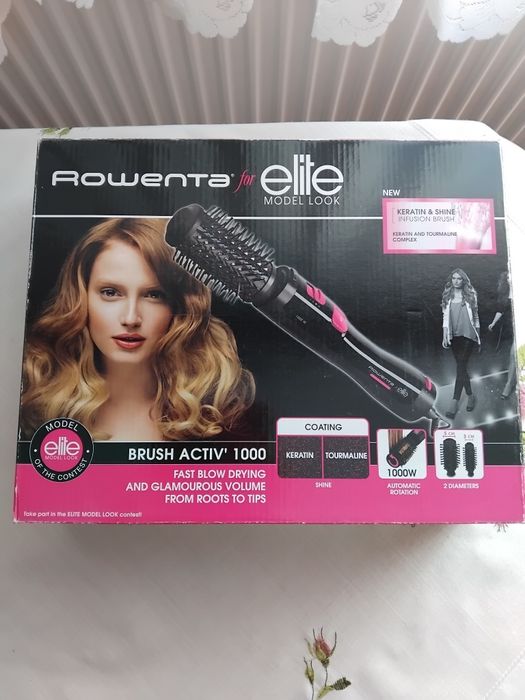 Perie rotativă pentru păr Rowenta