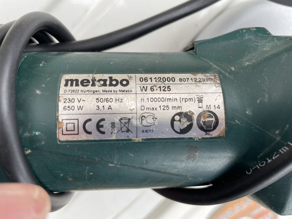 Ъглошлайфи Metabo W6-125