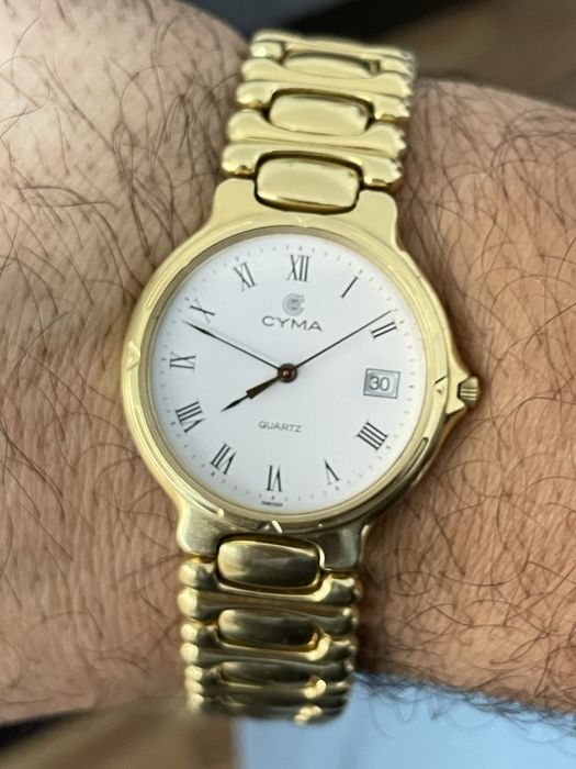 Ceas aur 18k Cyma