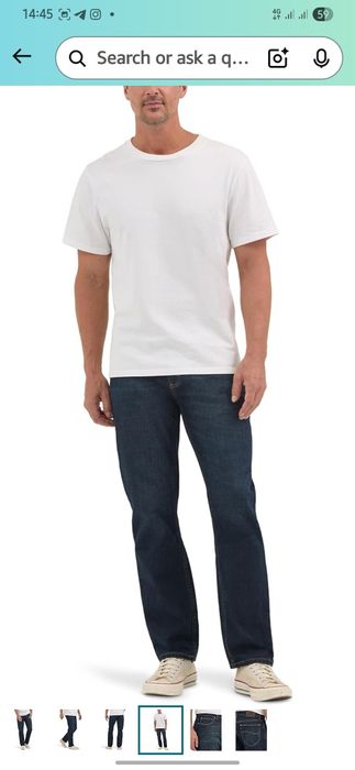 джинсы Lee Men's Legendary Relaxed Straight Jean