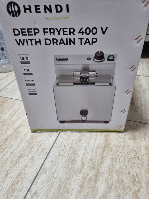 Fripteuza profesionala noua 10L - 400V, factura