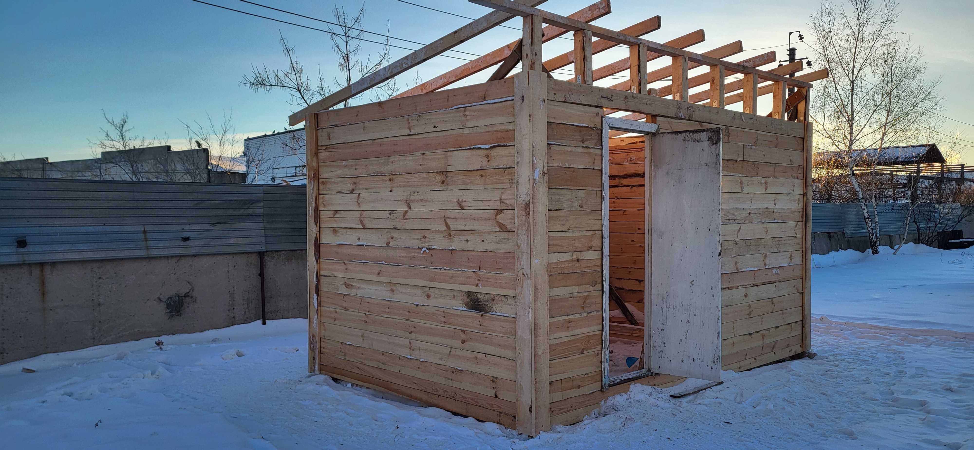 Продам модульное строение (под баню,бытовку или дом на дачу).Солнечный
