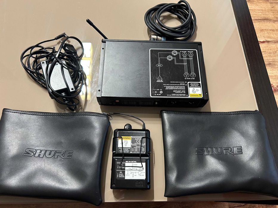 Shure PSM200 IEM Wireless – Transmitator + Bodypack complet