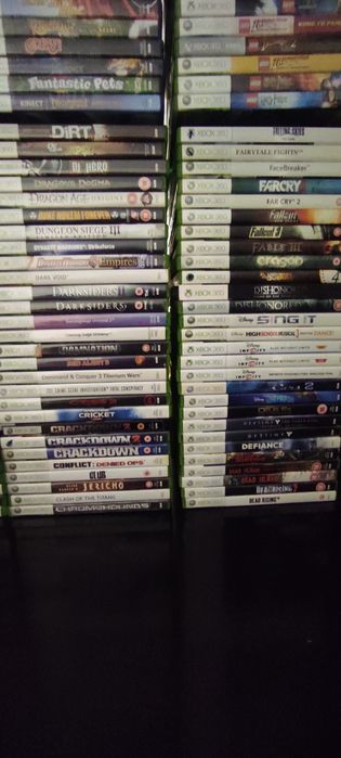 Lot jocuri Xbox360 unele compatibile Xbox One, poze in ordine alfabeti