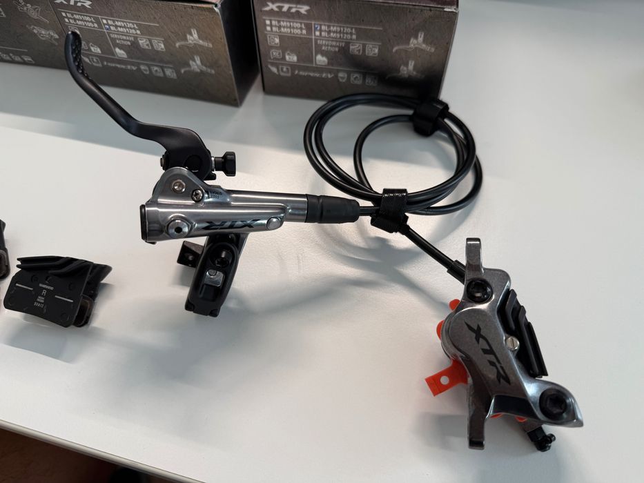 Shimano XTR M9120 + кт. накладки резин и синтеровани