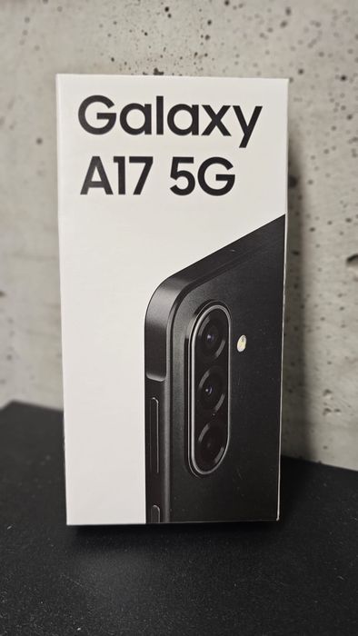 SAMSUNG Galaxy A17 5G (A176) – Черен, чисто нов