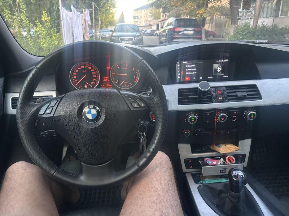 BMW E60 520D 177cp, LCI, M pack, manual