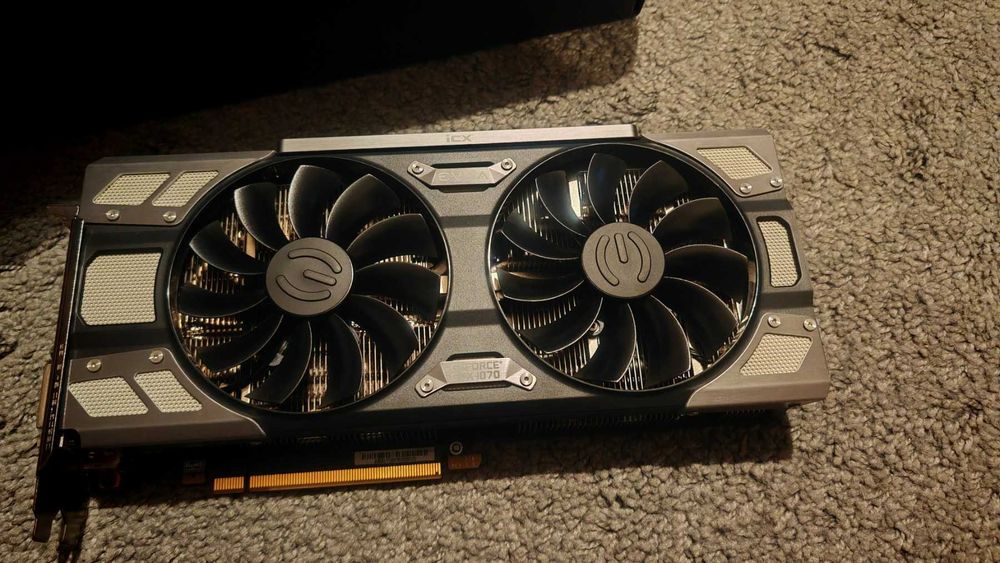 Видео карта EVGA GeForce GTX 1070 FTW2 Gaming, 8GB GDDR5