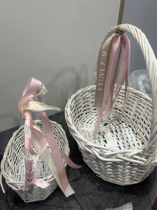 Корзинка  большая 45х35х17 маленькая 27х18х10