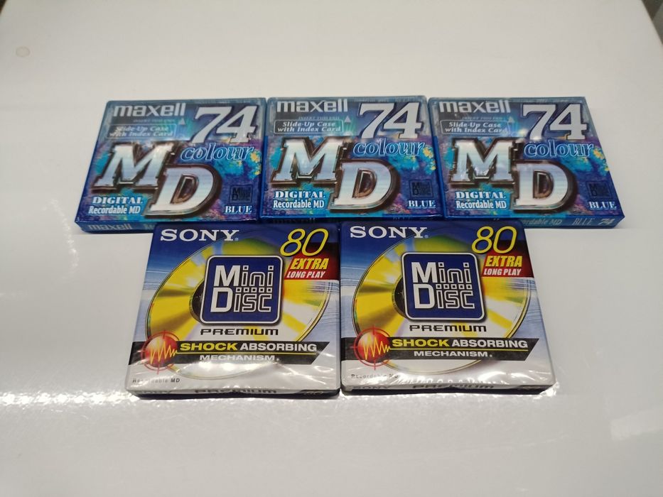MD Maxell si Sony