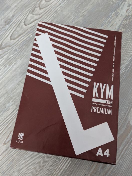 Бумага премиум класса KYM Финляндия