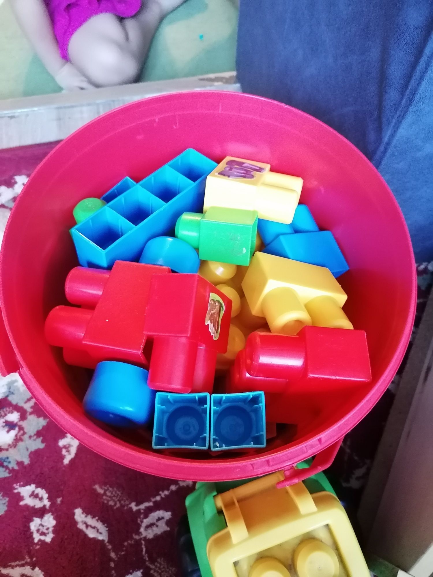 Joc cuburi Mega Bloks 75 de bucăți
