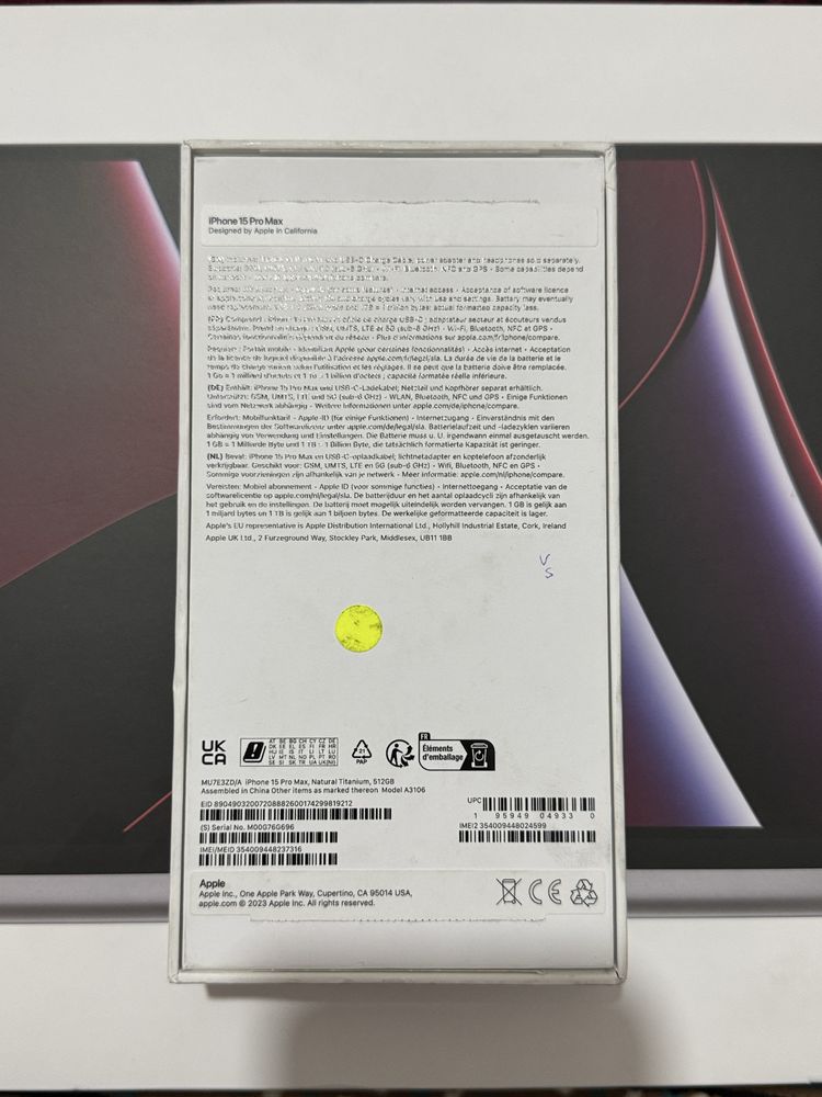 Iphone 15 pro max