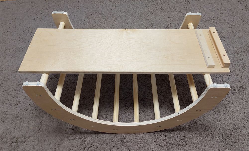 Set cățărare + tobogan Innovakids din lemn Montessori