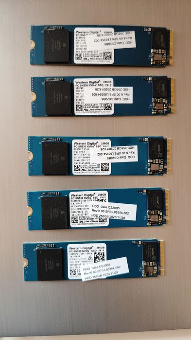 SSD Western Digital NVMe 256