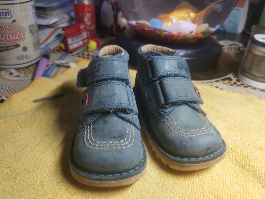 Papucei Kik Kers copii nr 23 piele