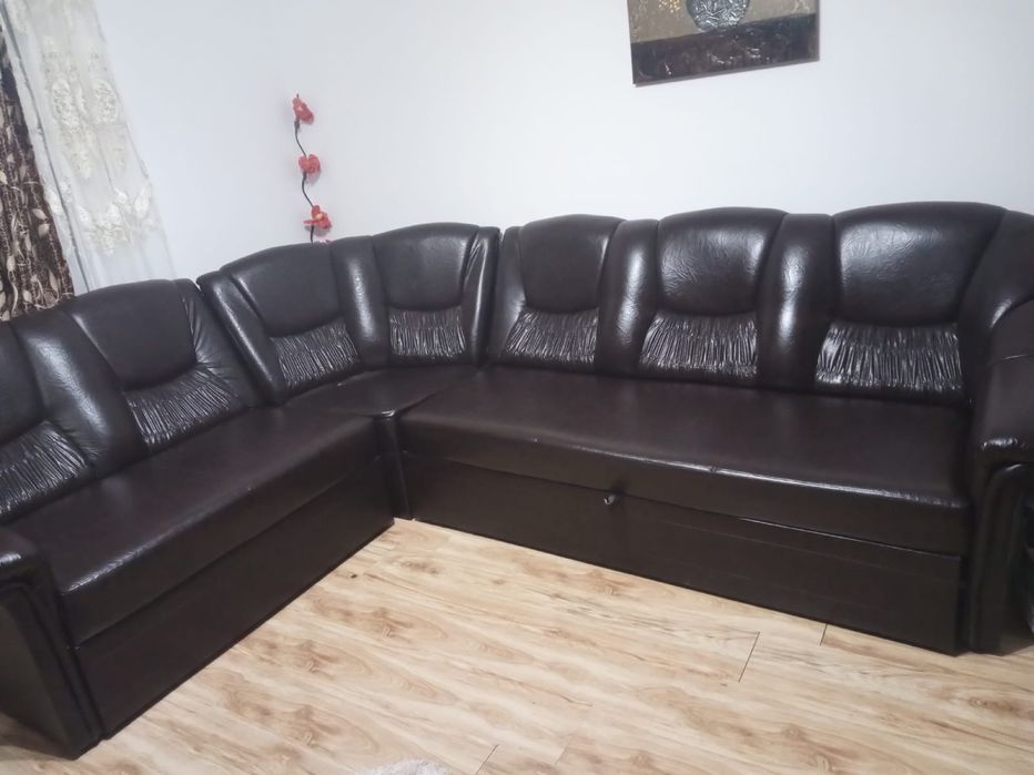 Canapea din piele extensibila