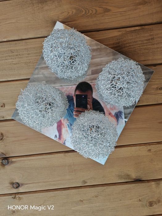 Таванна Лампа 4 топки.