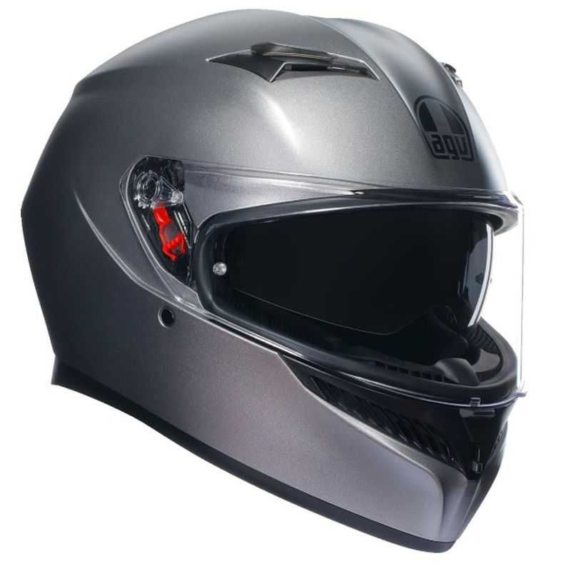 Мото каска AGV K3 E2206 GRAY MATT 2024,размер L 59-60 см.очила