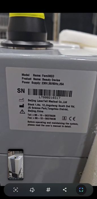 Co2 Lazer aparat sotiladi