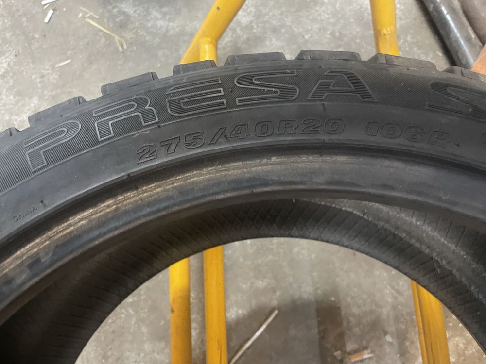 2бр. гуми Maxxis Presa SUV 275/40/20, 8мм, DOT 2015, леки забележки