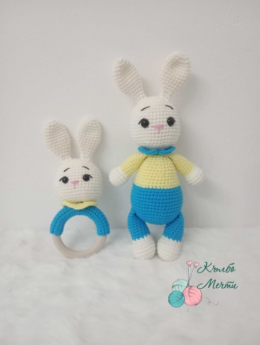 Подаръчен комплект за бебе - ръчна изработка