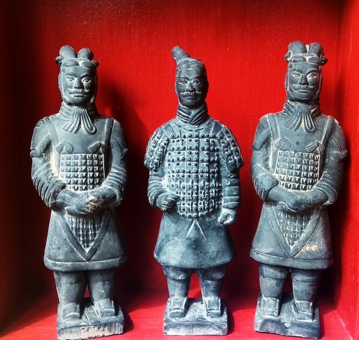 Теракотена армия,скулптурна композиция в Китай от 8101 воини.