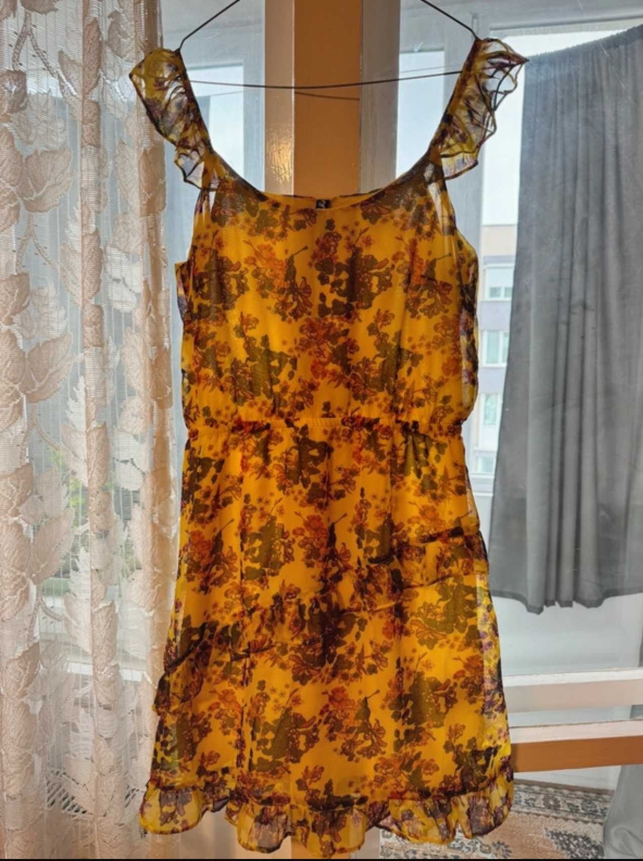 Rochie galbena de vara