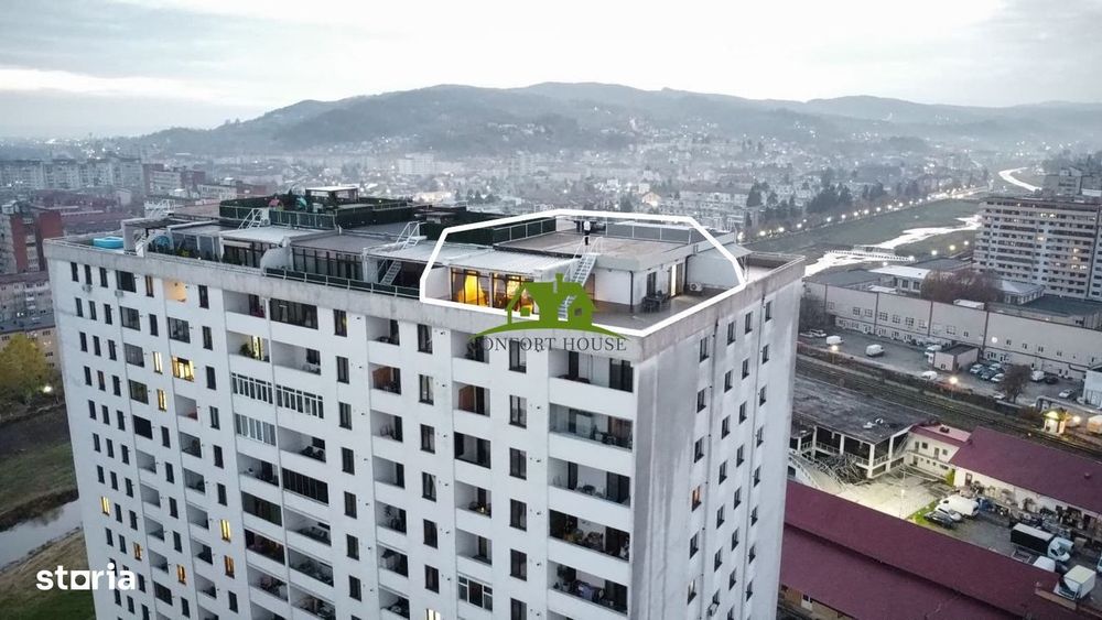 Penthouse cu 4 camere si terasă generoasa la Et.15 - Rm.VL.