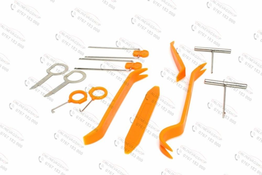 Set 12 piese scule/spatule pt desfacut bordul sau elemente interior