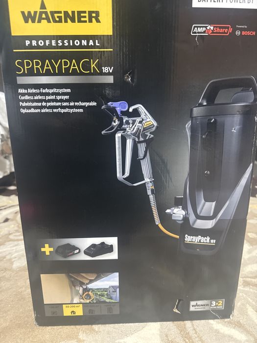 Pompa wagner pe baterie Bosch 18v