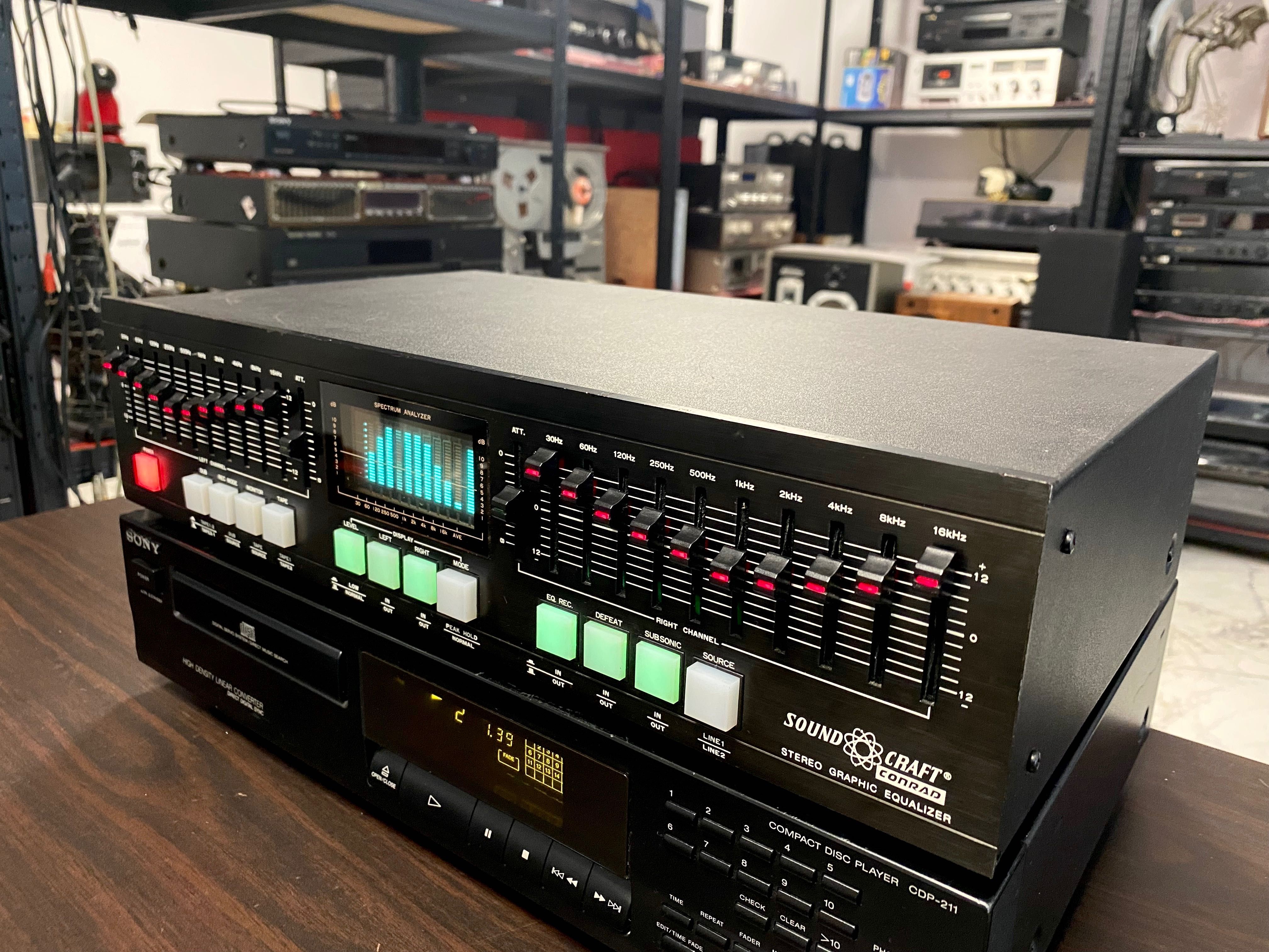 Vintage Графичен EQ Sound Craft