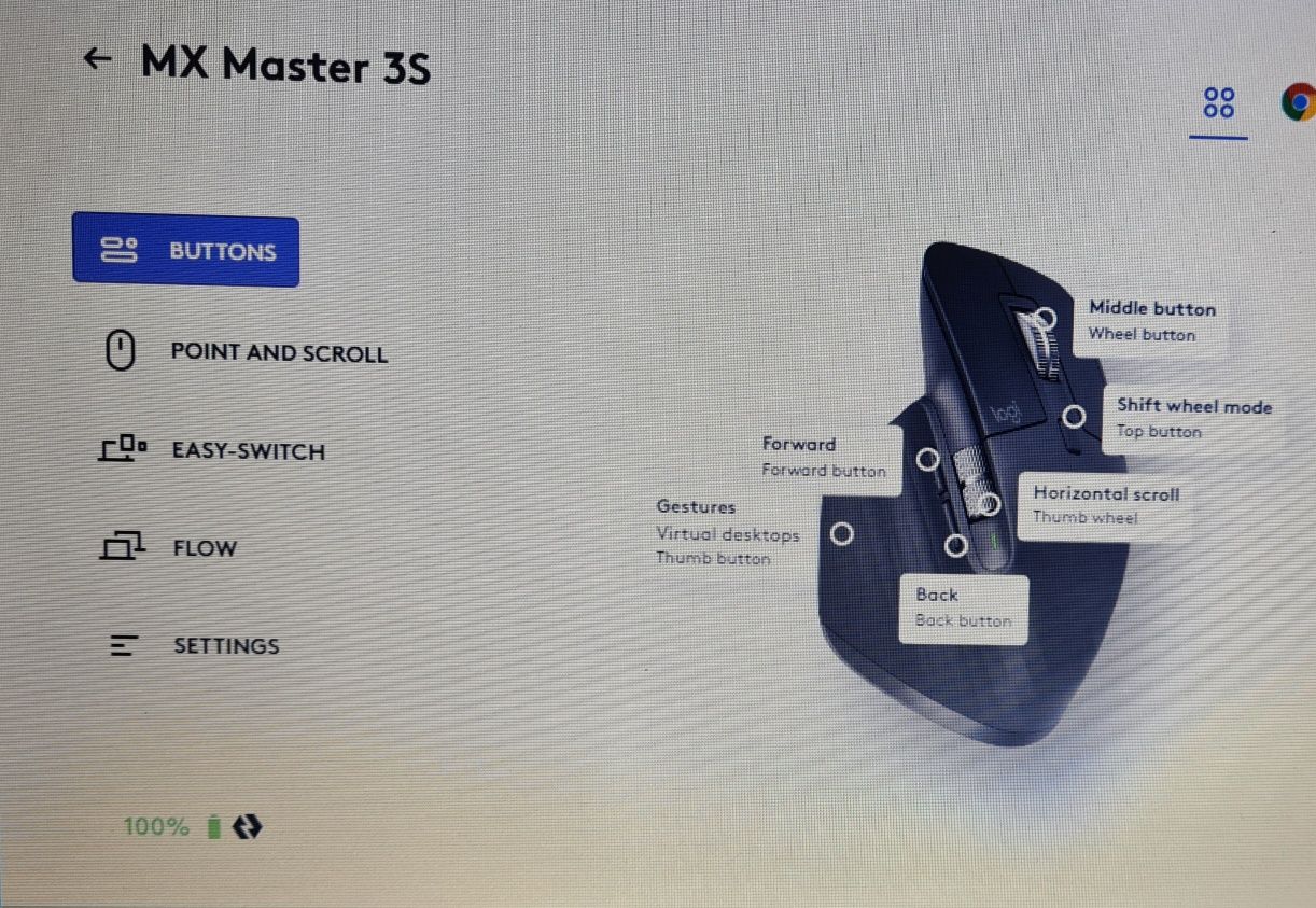 Mouse Logitech MX master 3s