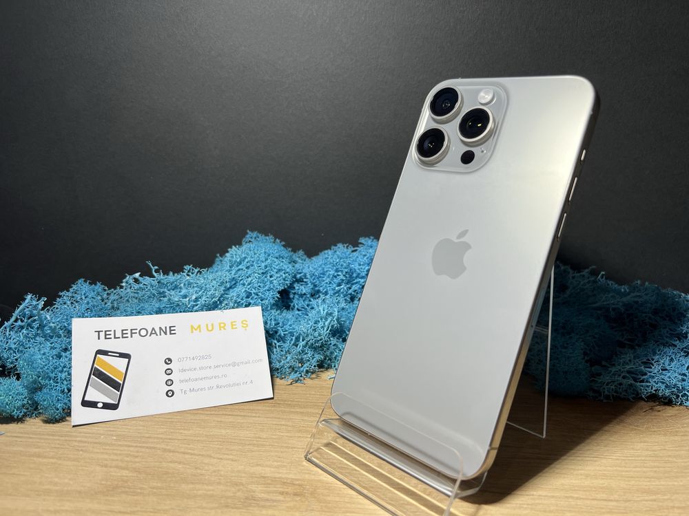 Iphone 15 Pro Max 256Gb Natural 24 luni garantie Telefoane Mures