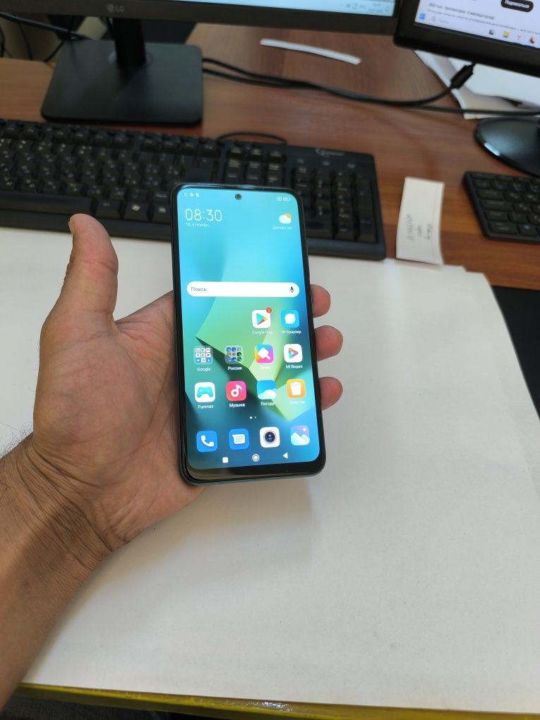 Redmi note 10 64gb(2022) ideal ochilmagan usta kurmagan aybi yuq t