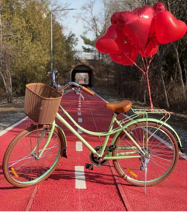 Скоростной ретро велосипед для женщин "Phoenix"