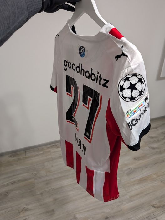 Tricou PSV 25/26, Marimea M, Denis Man 27, UCL version