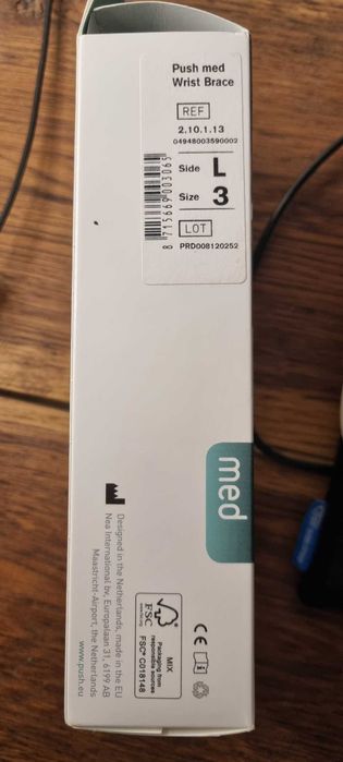 Orteza de mana Push Med Splint - pentru mâna stângă