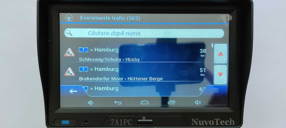 GPS NuvoTech iGO Truck Harti 2024 Traffic On 1GB RAM 16GB+64GB SIGILAT