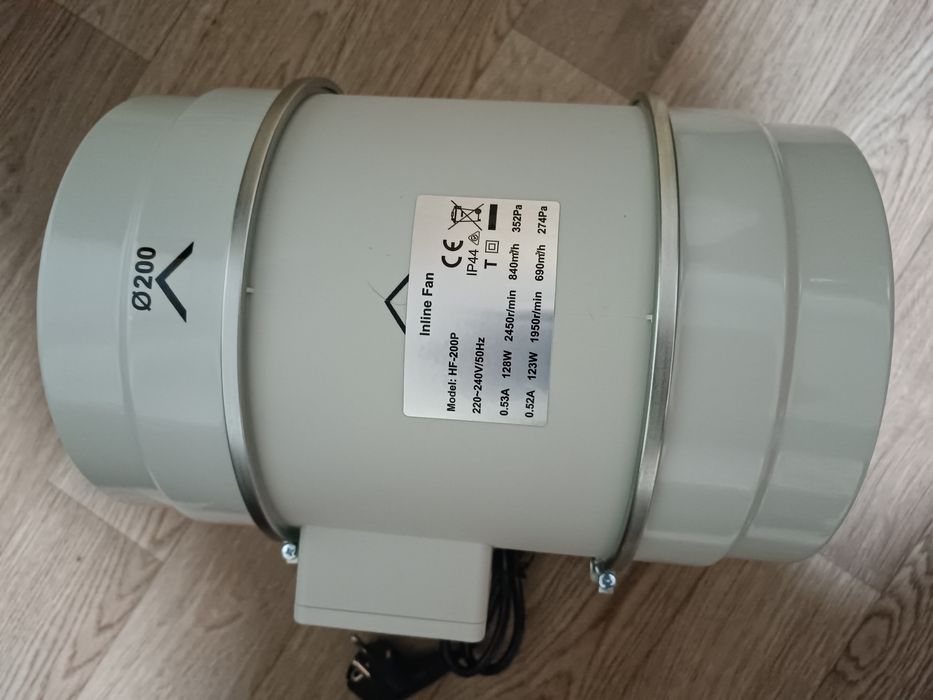 Вентилятор канальный