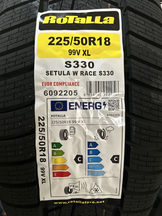 Нови Зимни Гуми Rotalla S330 225/50R18 99V XL НОВ DOT БОРД 2255018